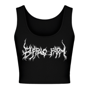 Crop Top (White Logo)